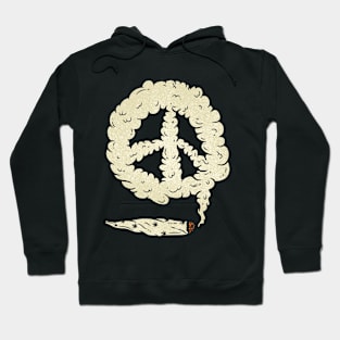 Spreading Good Vibes And Peace - Smoke Y'all Hoodie